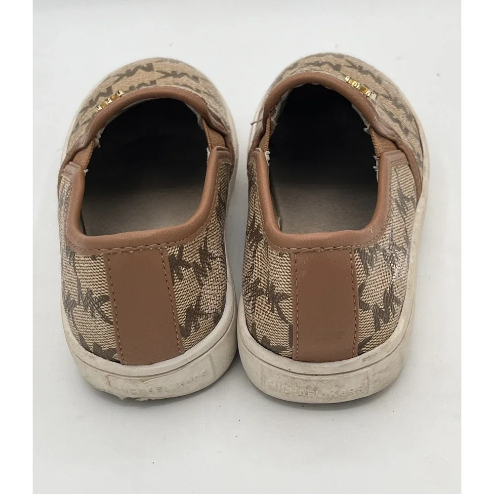 Michael Kors Girls Slip On Shoes MK Logo Size 12
